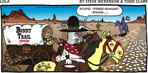 Lola on Sunday April 8, 2007 Comic Strip