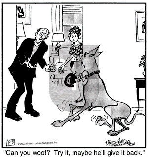 Marmaduke on Sunday December 21, 2003 Comic Strip