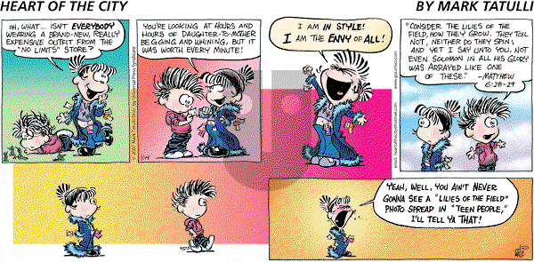 Heart of the City on Sunday November 4, 2007 Comic Strip