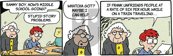 Lola on Tuesday October 9, 2018 Comic Strip