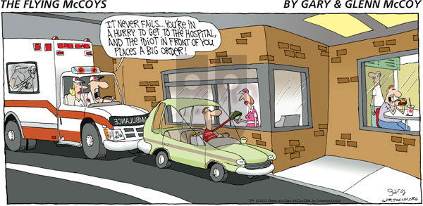 The Flying McCoys on Sunday March 4, 2012 Comic Strip