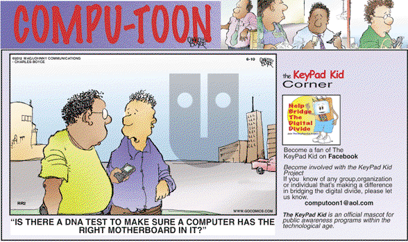 Compu-toon on Sunday June 10, 2012 Comic Strip