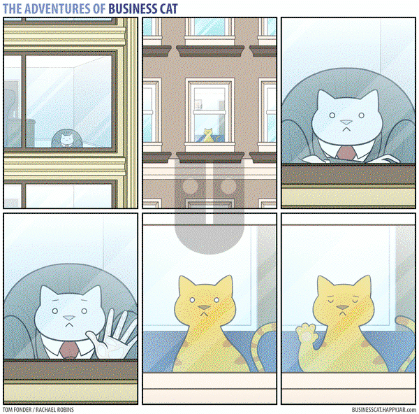 The Adventures of Business Cat on Monday November 21, 2016 Comic Strip