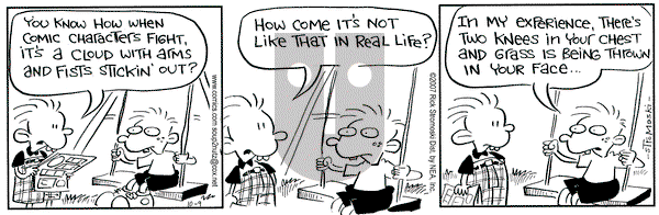 Soup to Nutz - Old on Tuesday October 9, 2007 Comic Strip