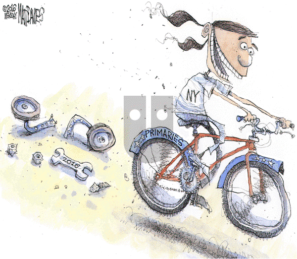 Matt Davies on Wednesday April 6, 2016 Comic Strip