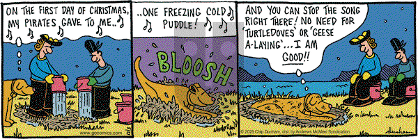 Overboard on Wednesday December 3, 2025 Comic Strip