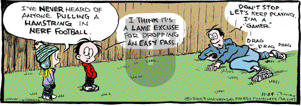 Adam@Home on Saturday November 29, 2003 Comic Strip