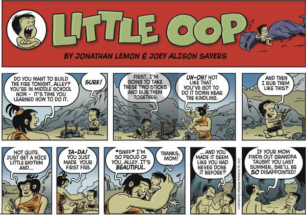 Alley Oop on Sunday July 28, 2019 Comic Strip