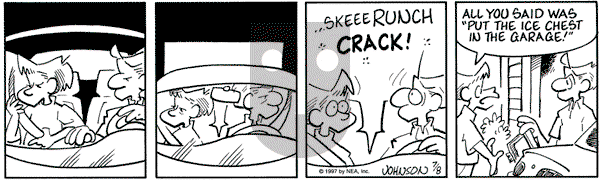 Arlo and Janis on Tuesday July 8, 1997 Comic Strip