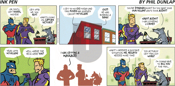 Ink Pen on Sunday November 13, 2005 Comic Strip