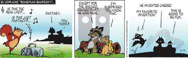 Over the Hedge on Monday February 11, 2019 Comic Strip