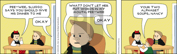 Nancy on Saturday November 14, 2020 Comic Strip