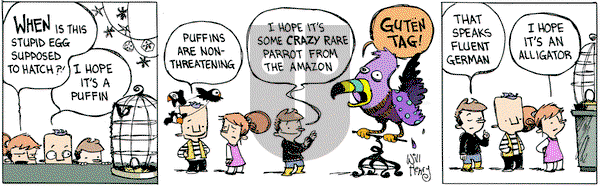 Wallace the Brave on Monday December 12, 2016 Comic Strip