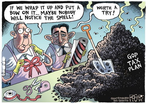 Rob Rogers on Sunday December 3, 2017 Comic Strip