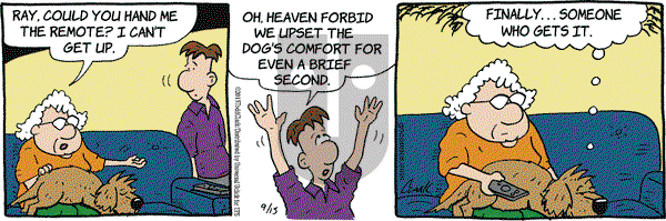 Lola on Tuesday September 15, 2015 Comic Strip