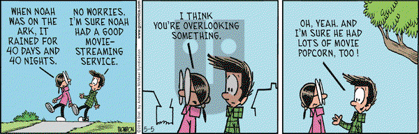 Grand Avenue on Saturday May 5, 2018 Comic Strip