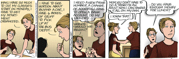For Better or For Worse on Friday July 7, 2006 Comic Strip