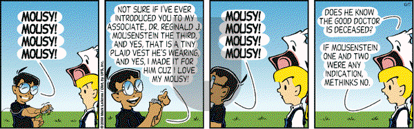 Cow and Boy Classics on Friday October 17, 2008 Comic Strip
