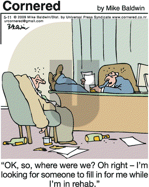 Cornered on Monday May 11, 2009 Comic Strip