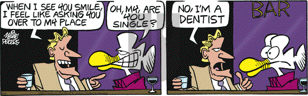 Mother Goose and Grimm on Friday February 14, 2025 Comic Strip
