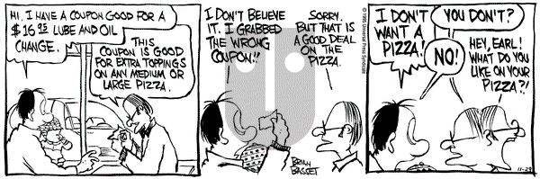 Adam@Home on Wednesday November 29, 1995 Comic Strip