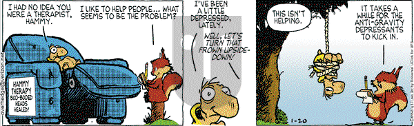Over the Hedge on Tuesday January 20, 2015 Comic Strip