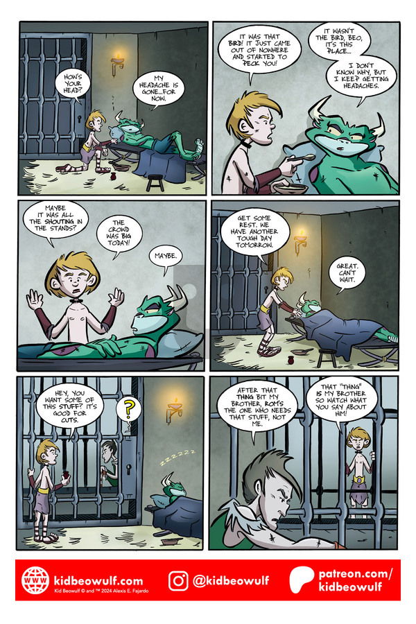 Kid Beowulf on Thursday November 28, 2024 Comic Strip