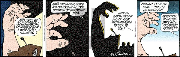 Doonesbury on Thursday November 27, 2003 Comic Strip