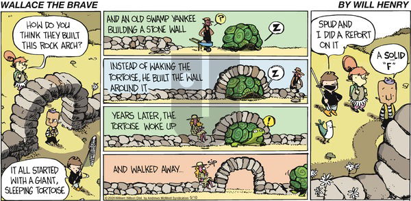 Wallace the Brave on Sunday May 10, 2020 Comic Strip