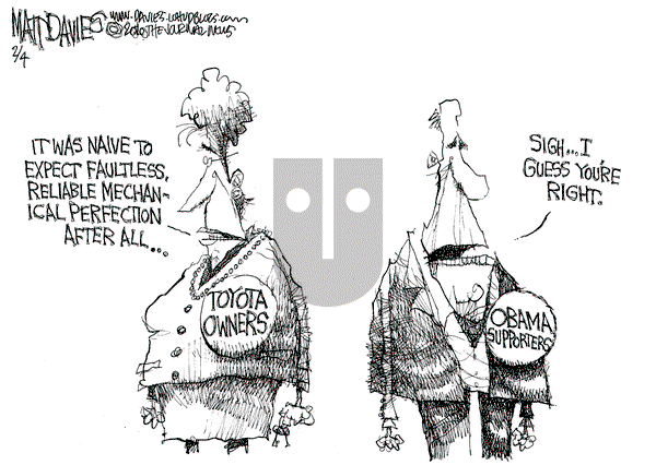 Matt Davies on Thursday February 4, 2010 Comic Strip