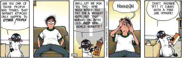 Get Fuzzy on Thursday December 31, 2009 Comic Strip