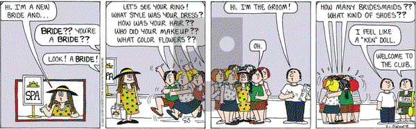 Cathy Classics on Tuesday March 1, 2005 Comic Strip