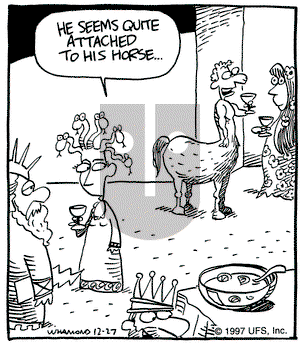 Reality Check on Saturday December 27, 1997 Comic Strip