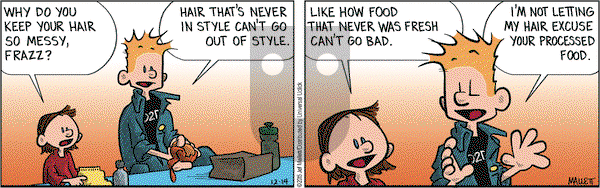 Frazz on Monday December 14, 2015 Comic Strip