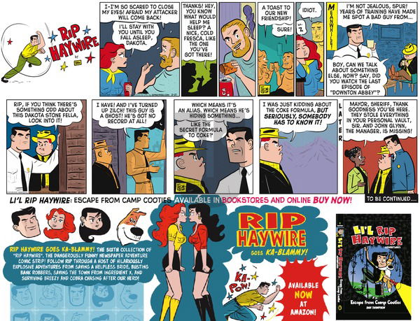 Rip Haywire on Sunday June 19, 2016 Comic Strip