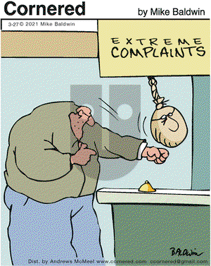 Cornered on Saturday March 27, 2021 Comic Strip