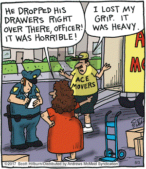 The Argyle Sweater on Thursday August 3, 2017 Comic Strip