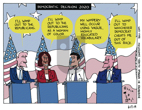 Ted Rall on Monday June 17, 2019 Comic Strip