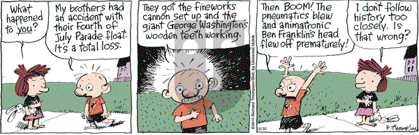 Cul de Sac on Wednesday June 30, 2010 Comic Strip
