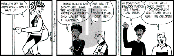 Clear Blue Water on Wednesday March 26, 2008 Comic Strip