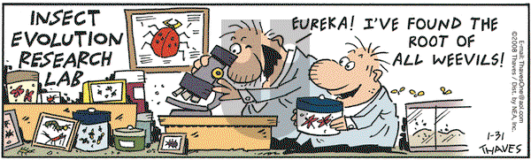 Frank and Ernest on Thursday January 31, 2008 Comic Strip