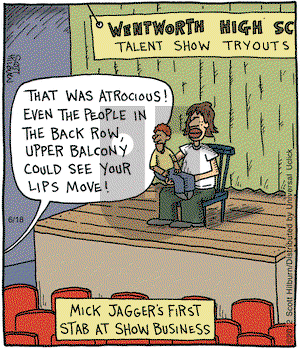 The Argyle Sweater - Monday June 18, 2012 Comic Strip