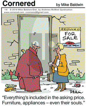 Cornered on Saturday January 6, 2018 Comic Strip