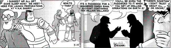 Alley Oop on Saturday May 14, 2011 Comic Strip