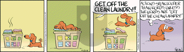 Drabble on Saturday April 23, 2016 Comic Strip