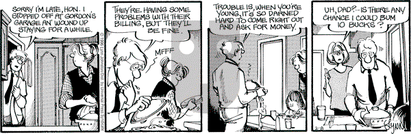 For Better or For Worse on Thursday February 8, 1996 Comic Strip
