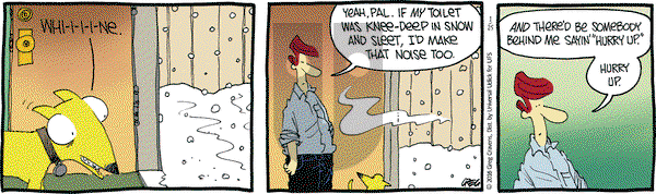 The Buckets on Monday January 25, 2016 Comic Strip