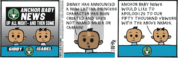 La Cucaracha on Friday February 13, 2015 Comic Strip