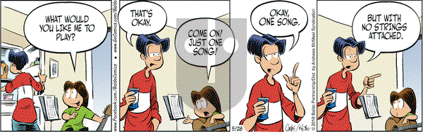 Baldo on Monday May 28, 2018 Comic Strip