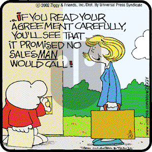 Ziggy - Friday February 15, 2002 Comic Strip